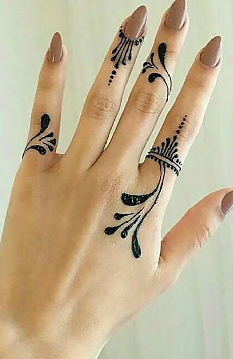 Modern Henna Tattoos For The Bride Arabia Weddings