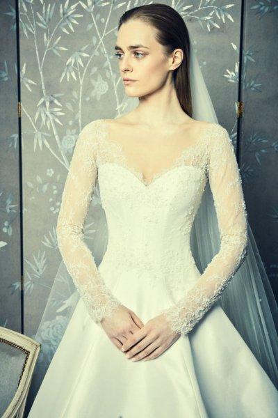 romona keveza long sleeve wedding dress