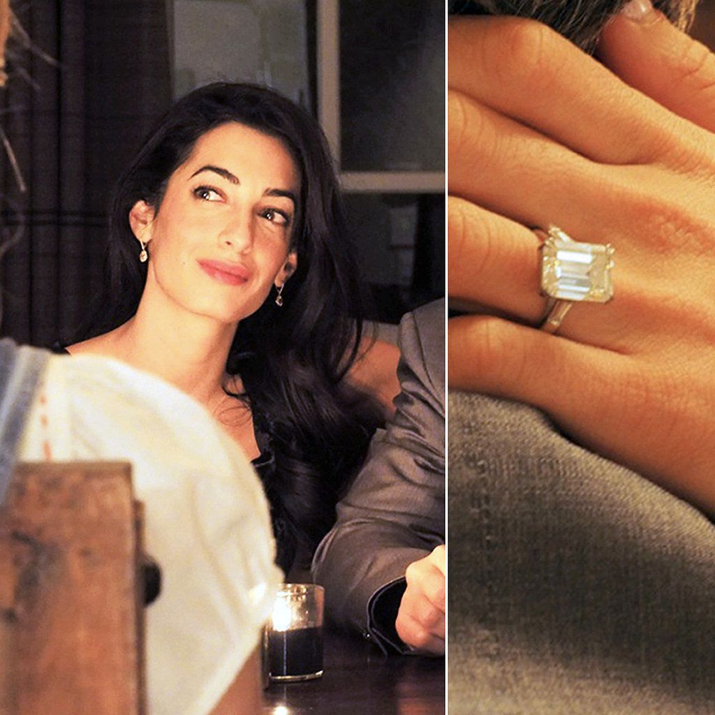 Salma Hayek Engagement Ring