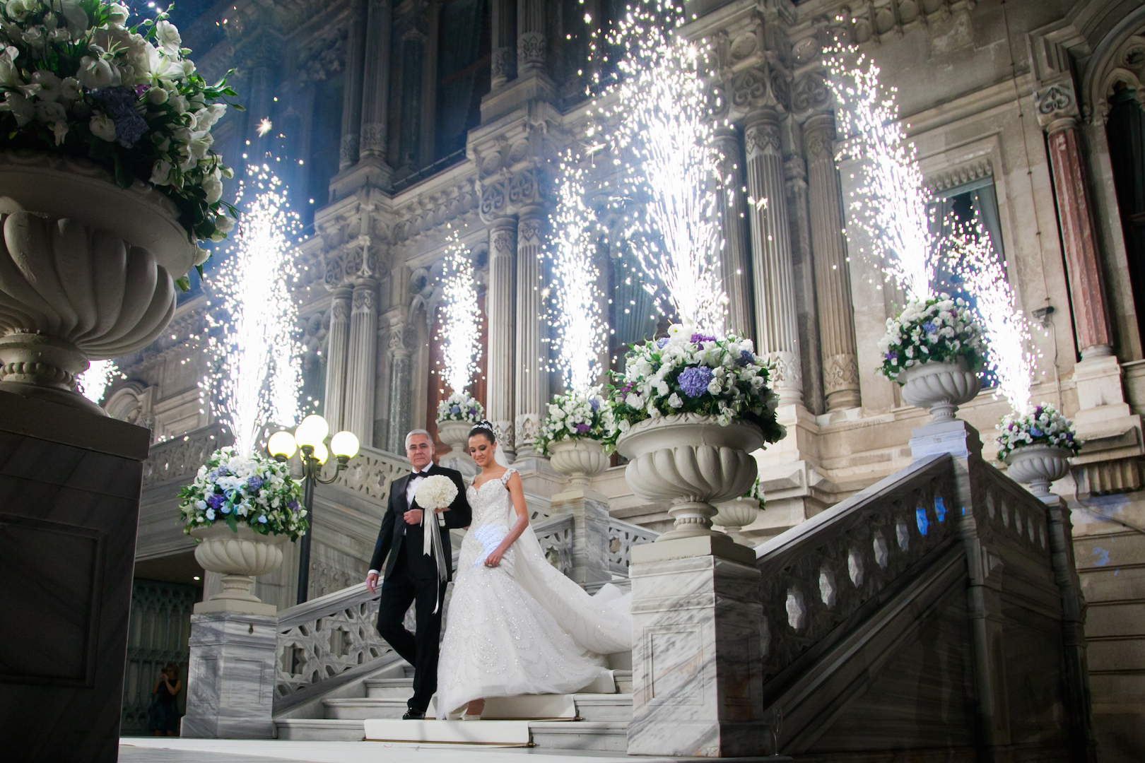 Дворец Чираган в Стамбуле свадьба
