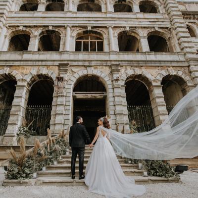 A Charming Heritage Outdoor Wedding in Lebanon