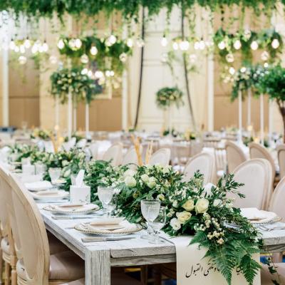 An Indoor Rich Garden Wedding in Abu Dhabi | Arabia Weddings