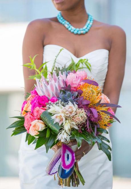 Tropical Bridal Bouquets Arabia Weddings 2429