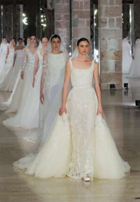 Elie Saab Designed the Most Beautiful Wedding Dress for His Daughter-in-Law