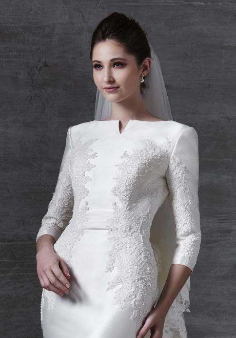 Jovian white outlet bridal