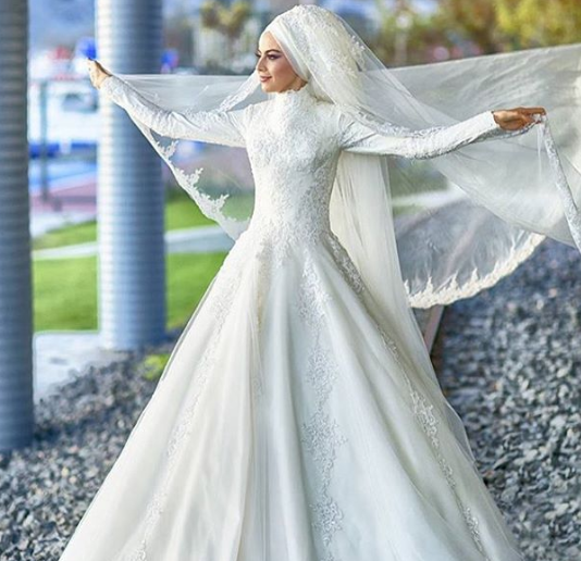 wedding dresses for hijab