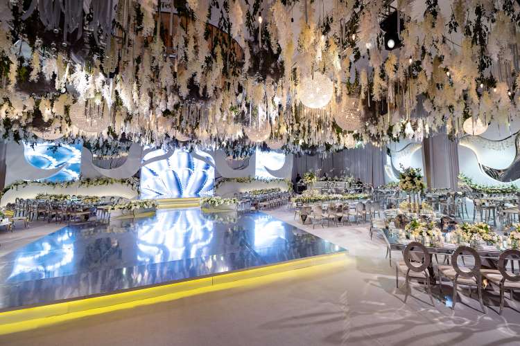 Luxury White Wedding in Amman | Arabia Weddings