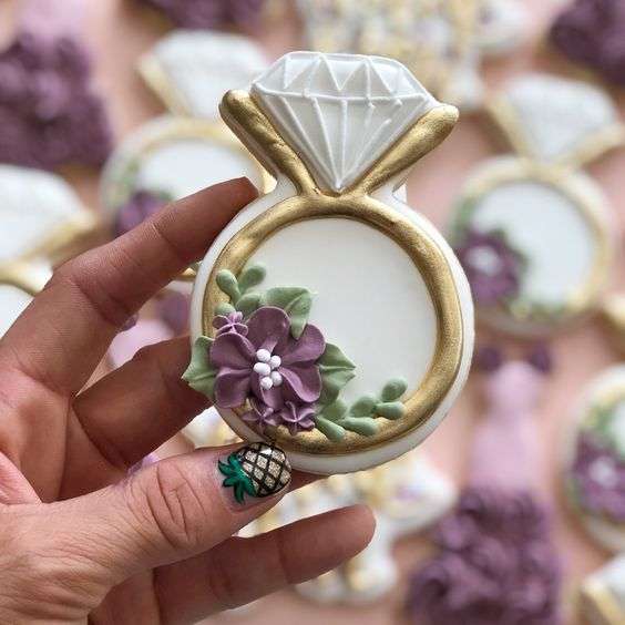 Wedding Cookies Ideas Arabia Weddings   Wedding Cookies 15 