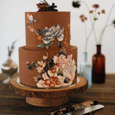Amazing Fall Wedding Cake Colors | Junebug Weddings