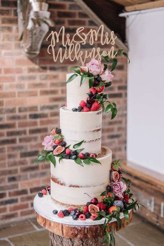 Boho Pins: Top 10 Pins of the Week - Naked Wedding Cakes - Boho Wedding Blog