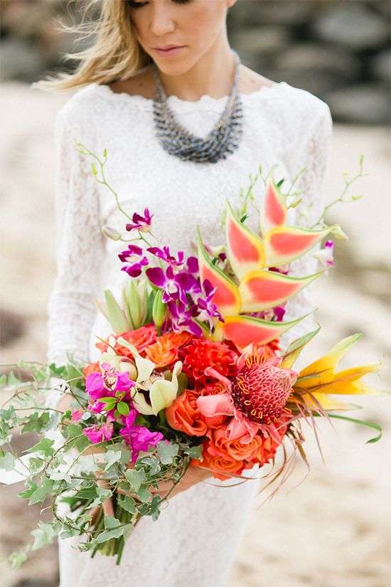 Tropical Bridal Bouquets Arabia Weddings 4468