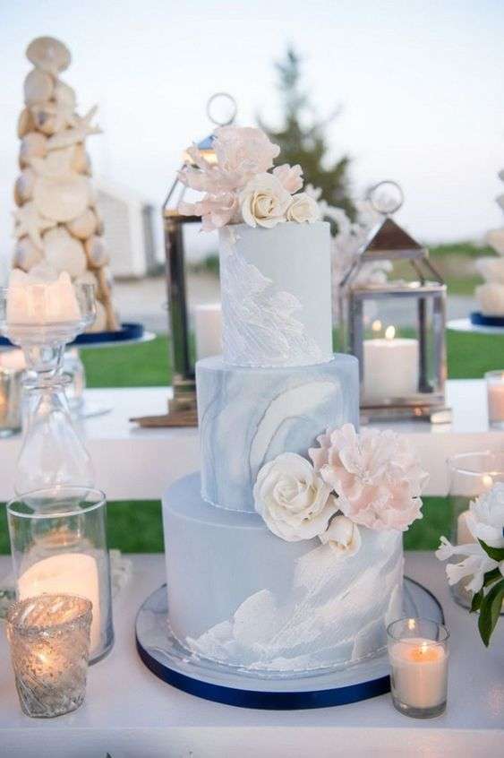 62 Chic And Luxurious Marble Wedding Cakes - Weddingomania