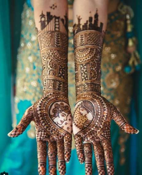 Beautiful Dubai henna design follow @mehndiworld for more such design . . .  . . Credit : @7naa_makeup_muscat . . . . #mehndi #easyhenna... | Instagram