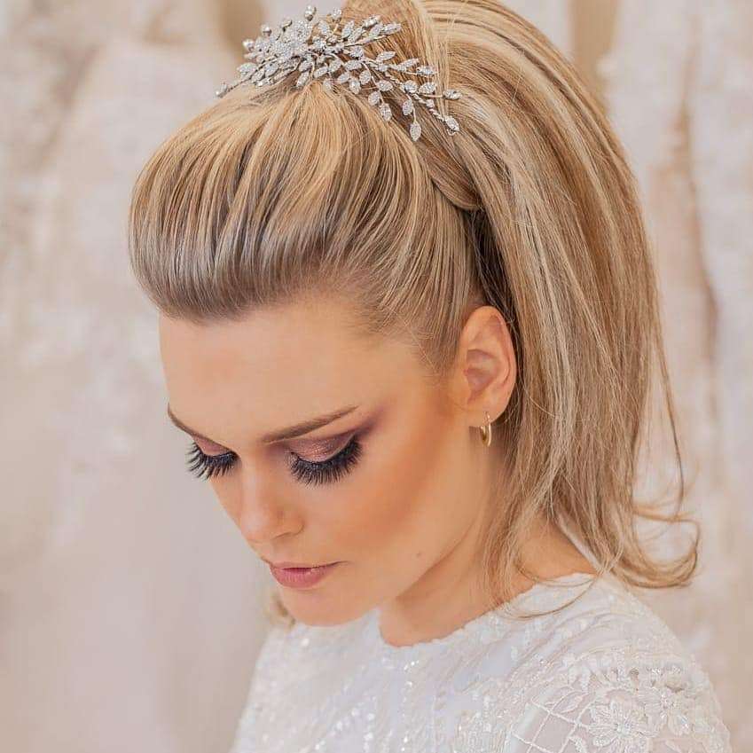 Talal Tabara Bridal Hairstyle 8