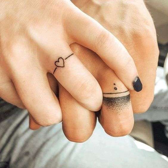 Learn 93 about soulmate wedding ring tattoos super hot  indaotaonec