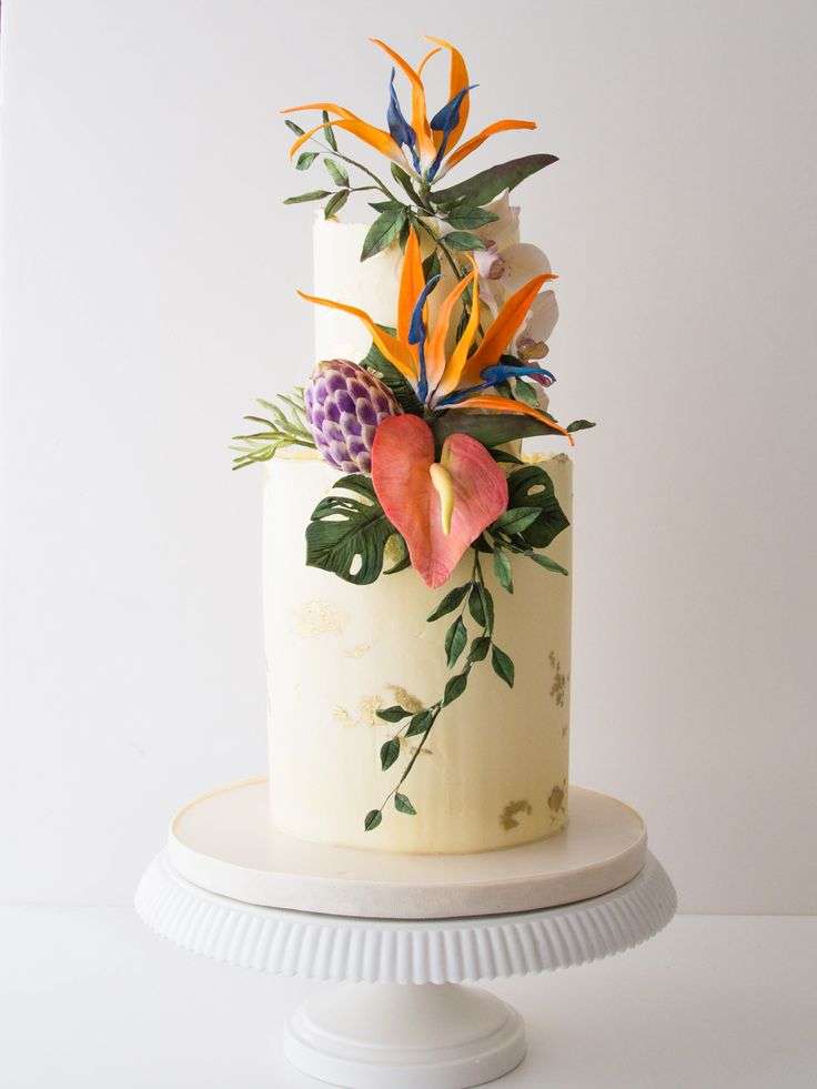 Tropical Wedding Cake Ideas | Arabia Weddings