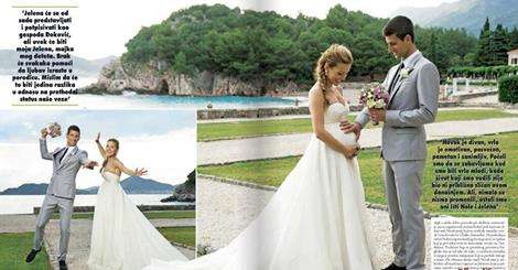 jelena djokovic wedding dress