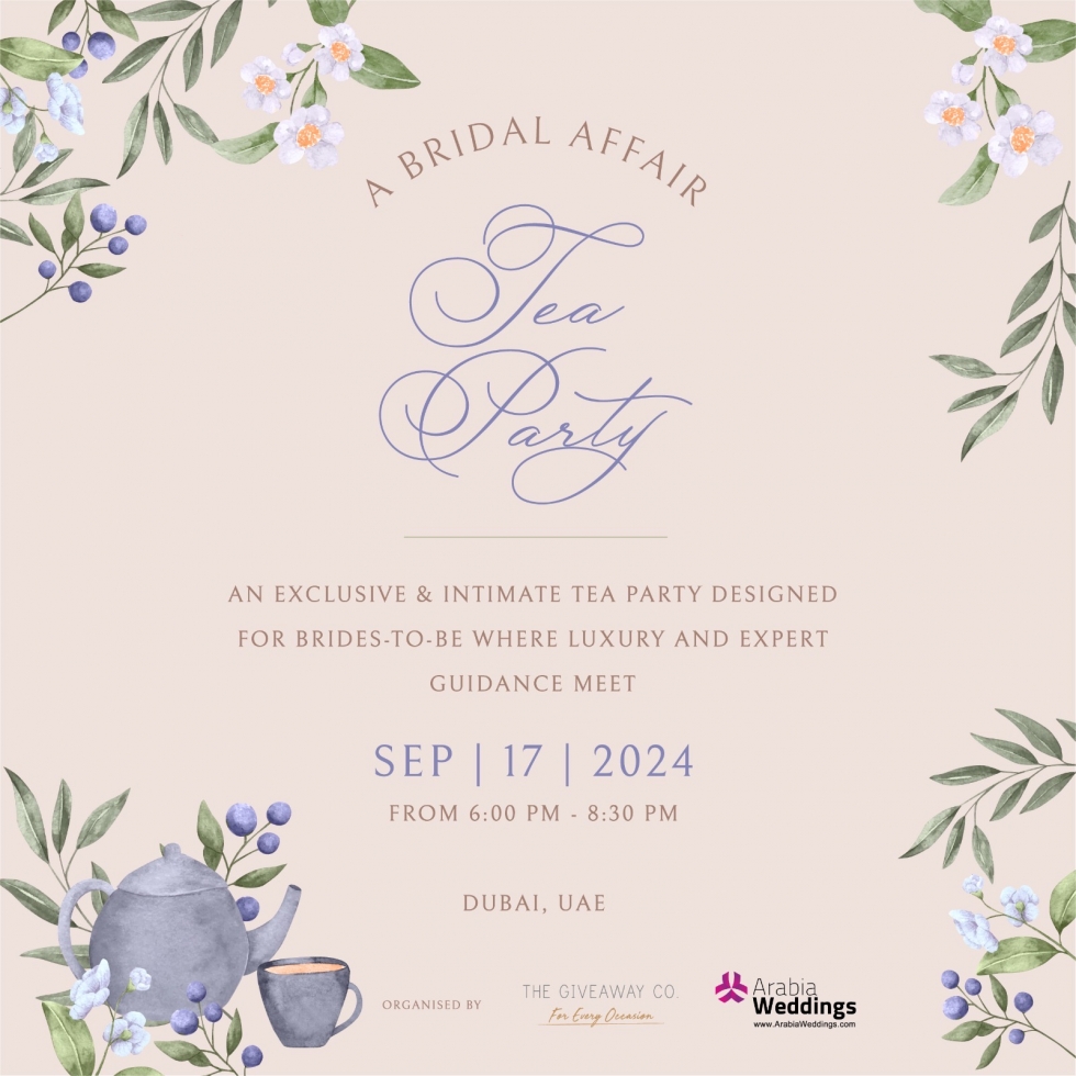 A Bridal Affair: An Exclusive Tea Party 