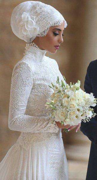 Hijab top bridal styles