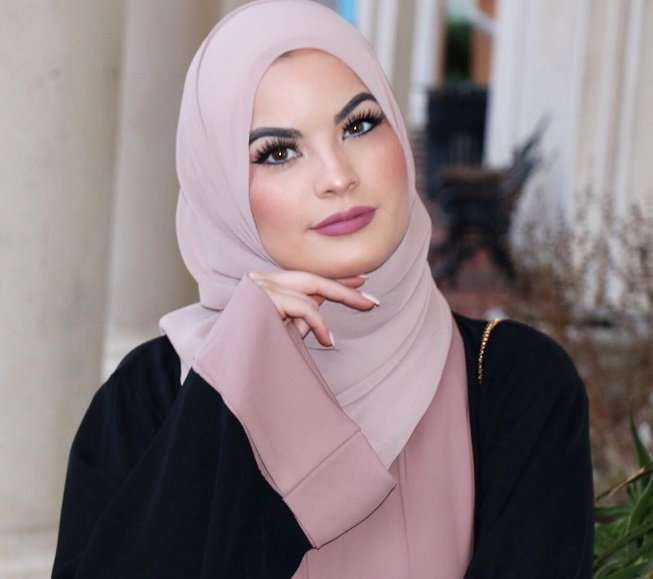 Hijab styles deals for round faces