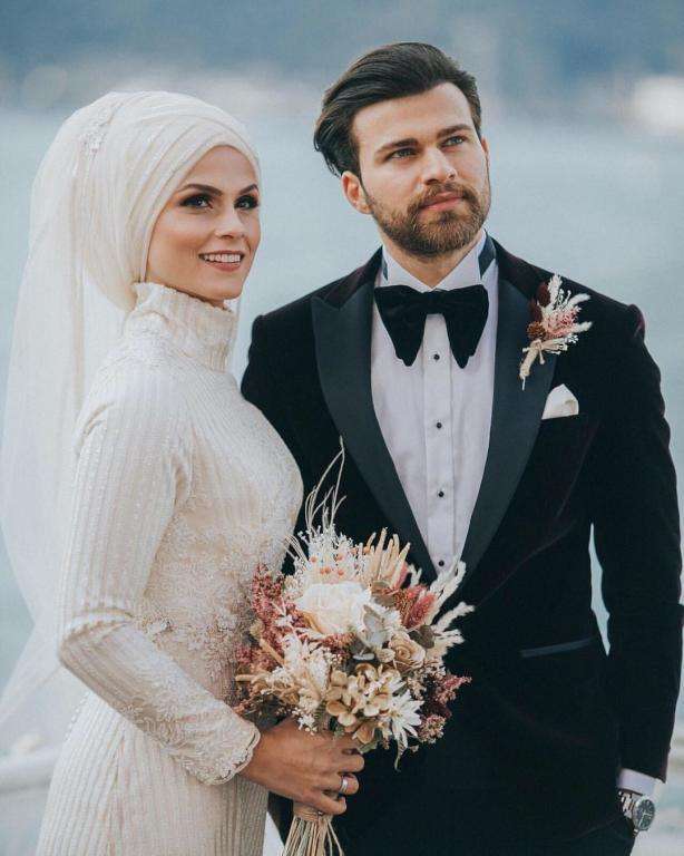 Turkish shop wedding hijab