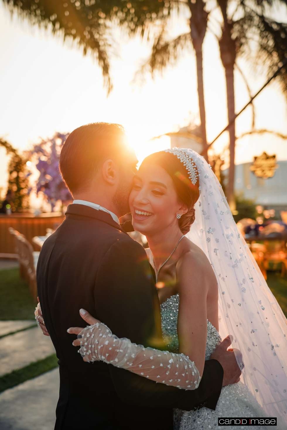 A Purple Garden Wedding in Lebanon