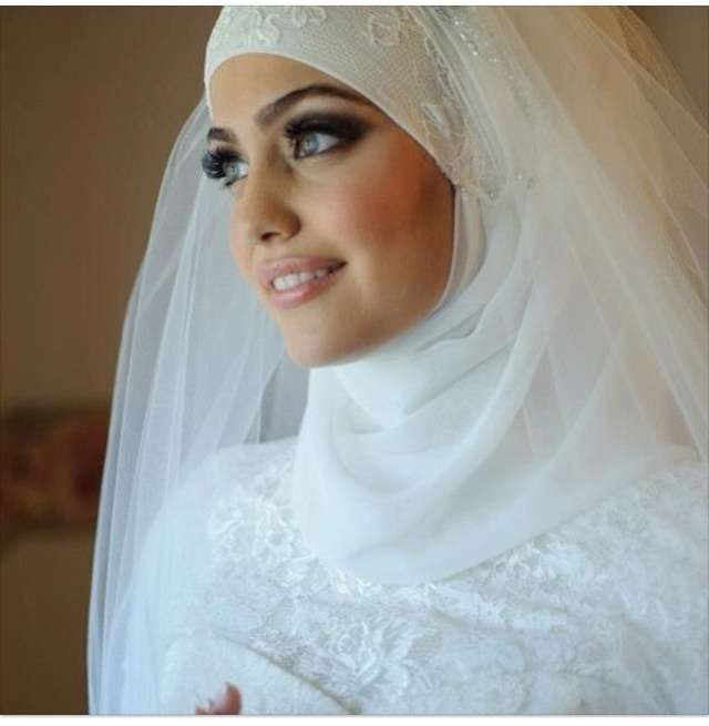 Wedding hijab outlet