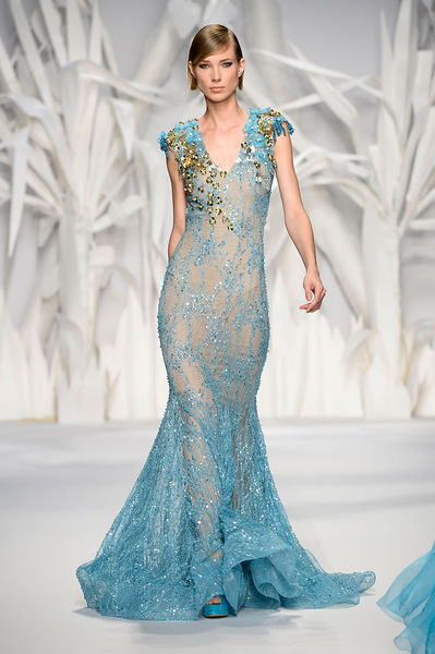 Abed Mahfouz Fall/Winter 2014 Haute Couture: Whimsical Elegance ...