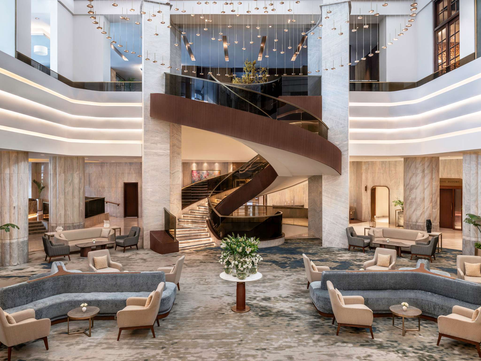 Lobby of Sofitel Cairo Downtown